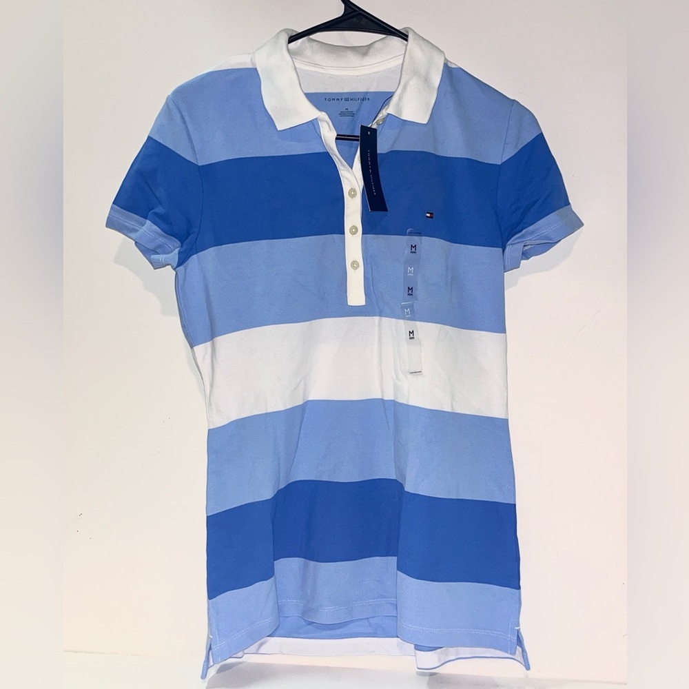Tommy Hilfiger Light and Dark Blue Polo